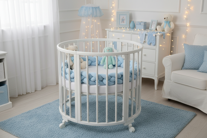 Bebe  lit tresse  Berceau  Rond