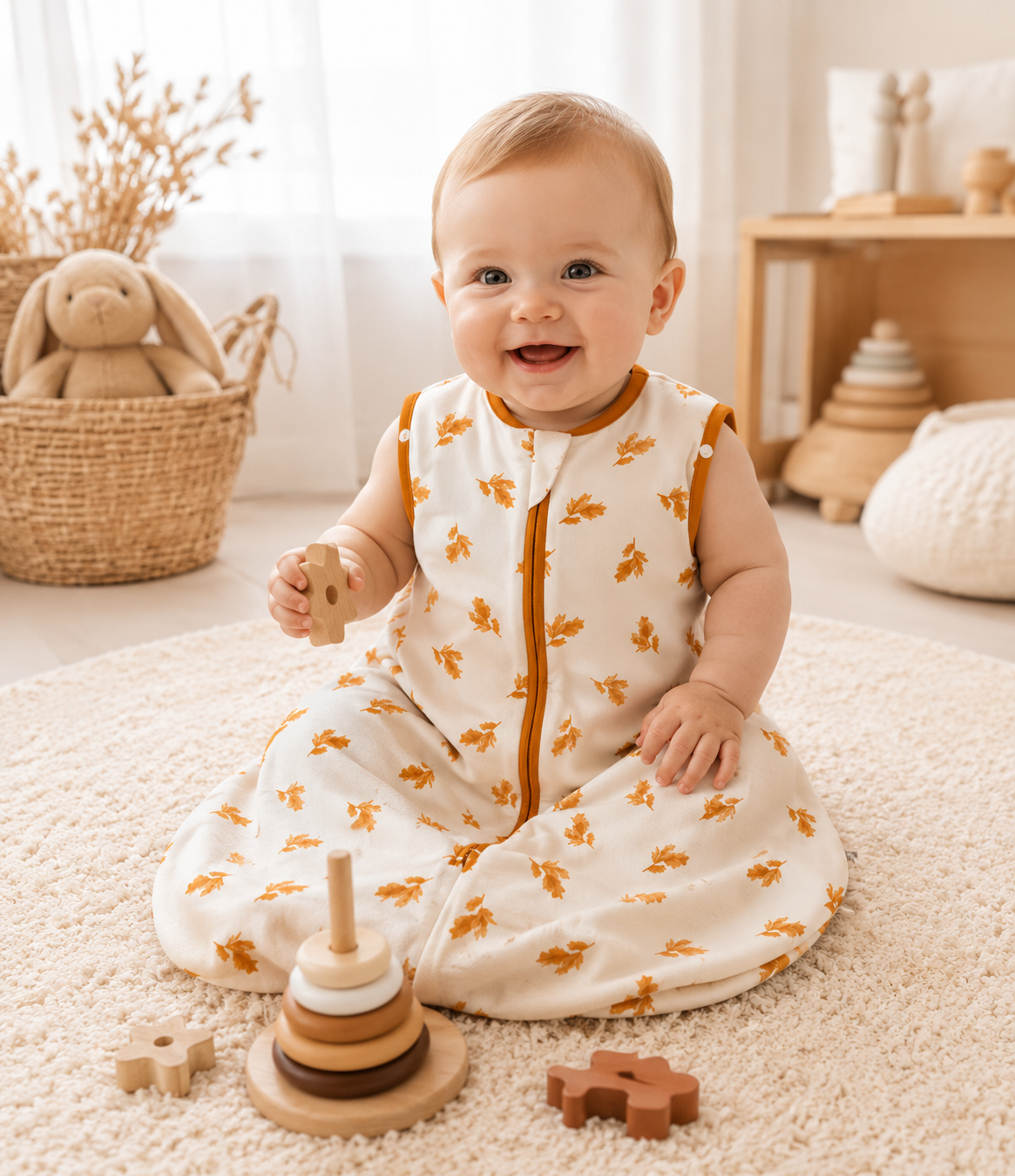 Gigoteuse bébé Marron caramel