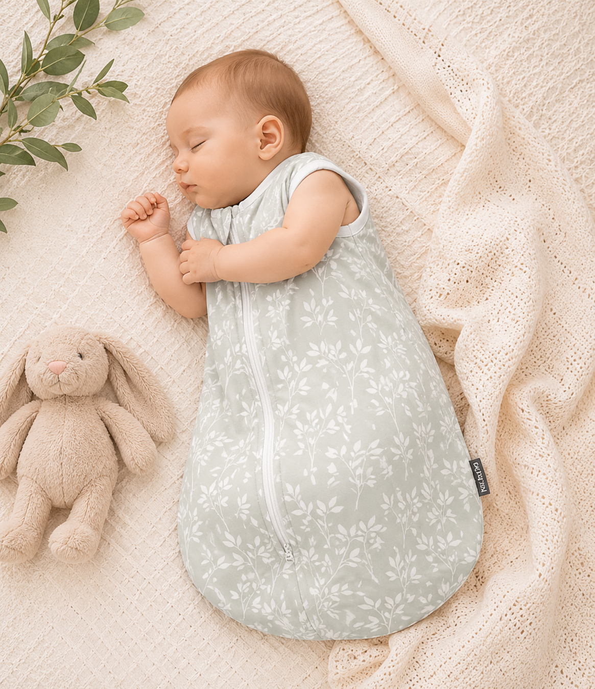 Gigoteuse bébé gris clair