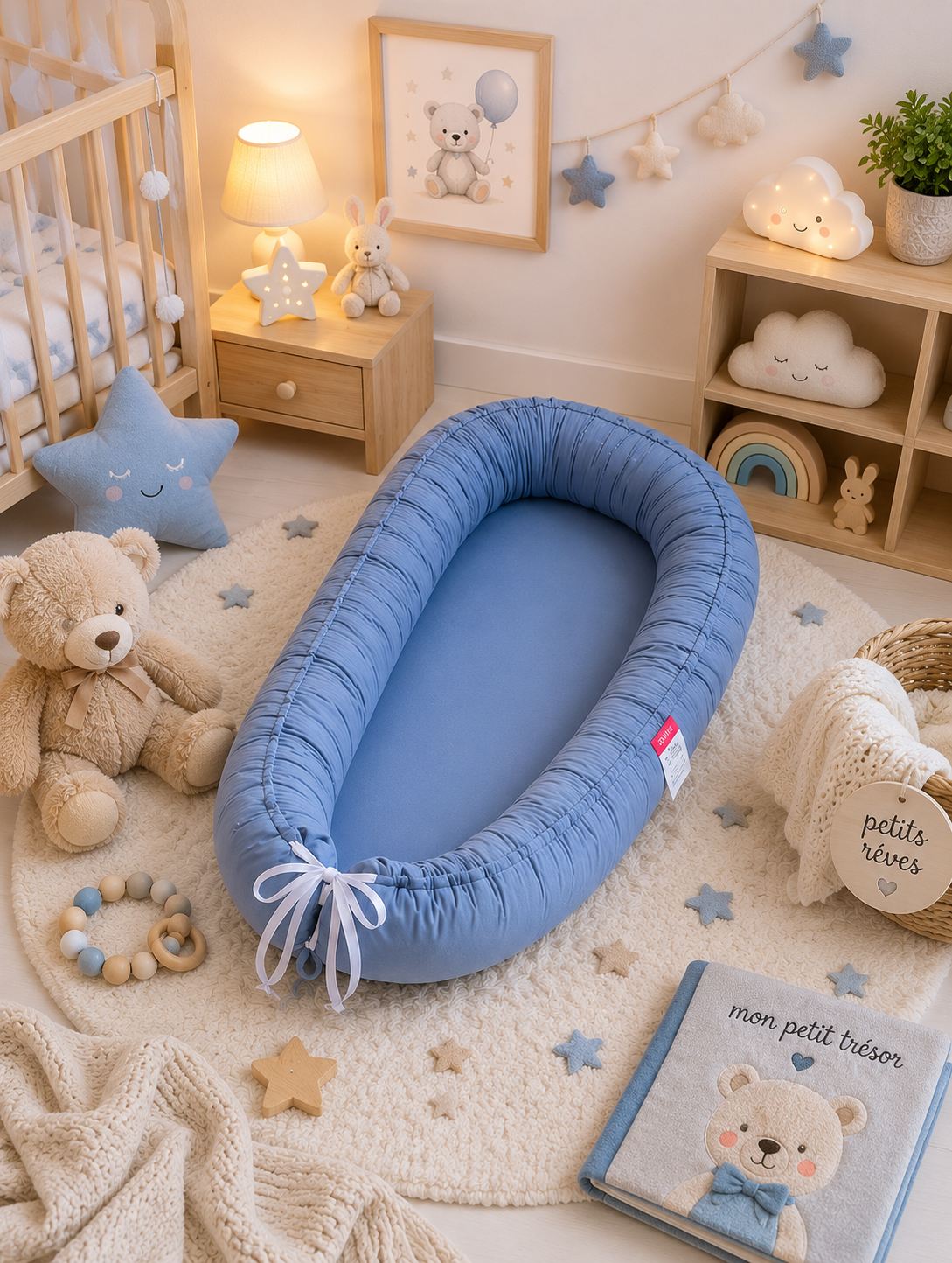 Nid de lit Bebe Douce Lune