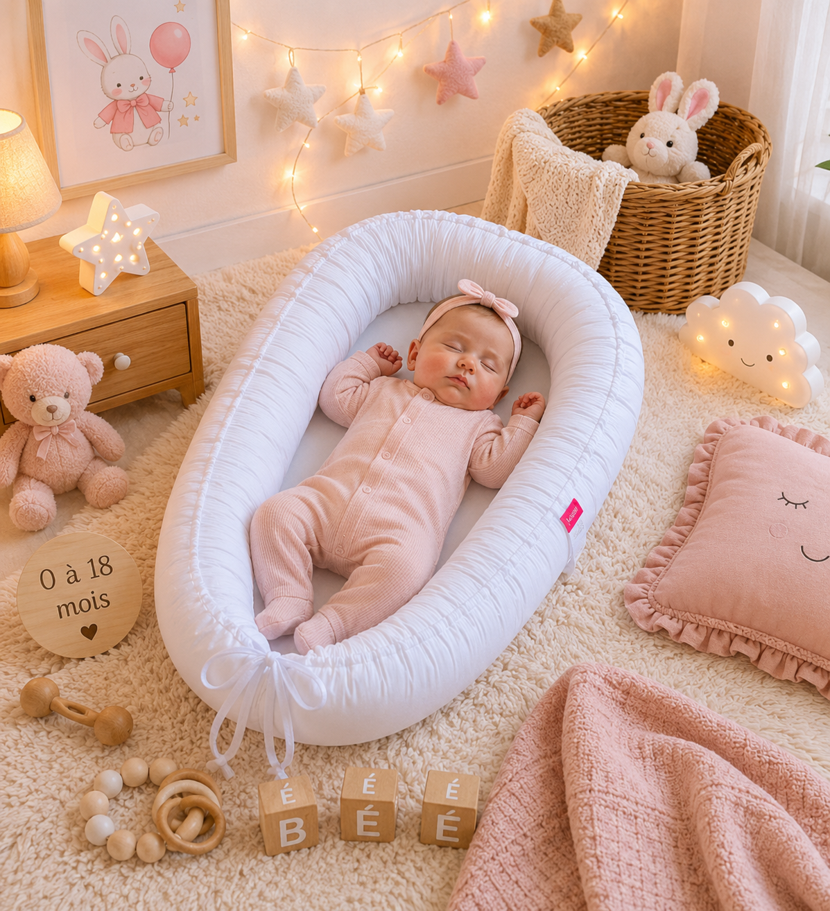 Nid  pour  bebe Belle  Lune