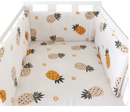tour  de lit bébé  ananas