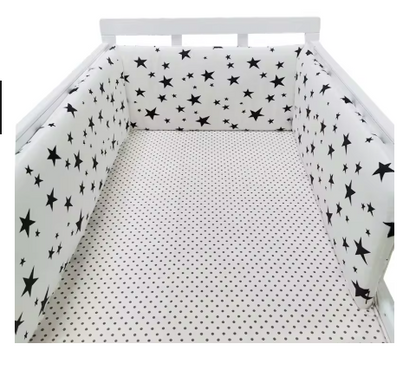 Tour de lit pour bebe étoilé