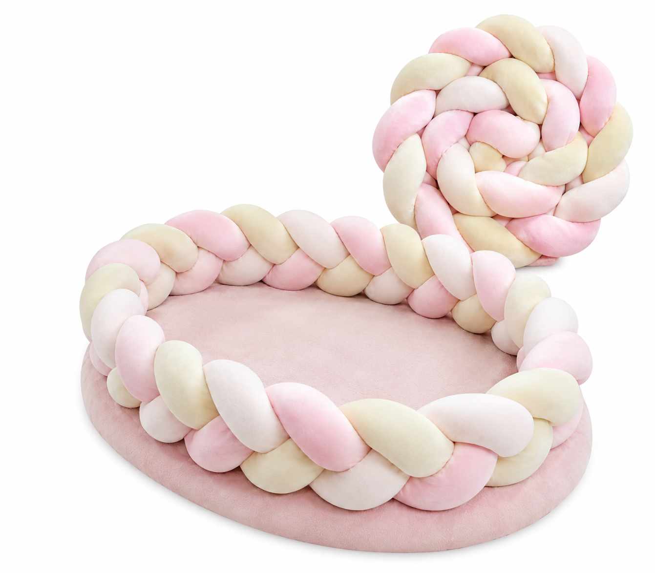 Tour de lit tresse coco