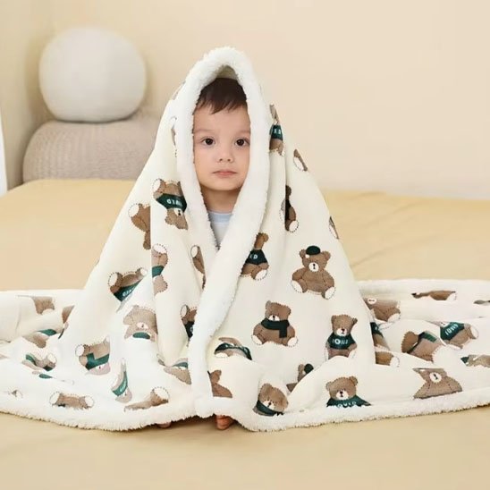 Couverture bébé  ecf