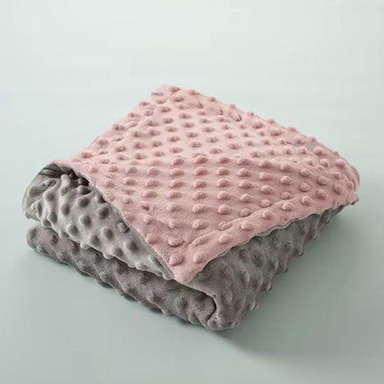 Couverture bébé  gris