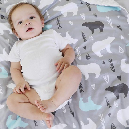 Couverture bébé  lousse