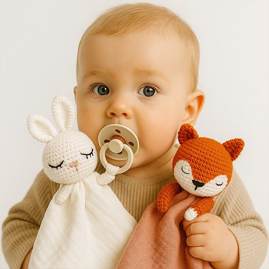 Doudou bebe  cocon