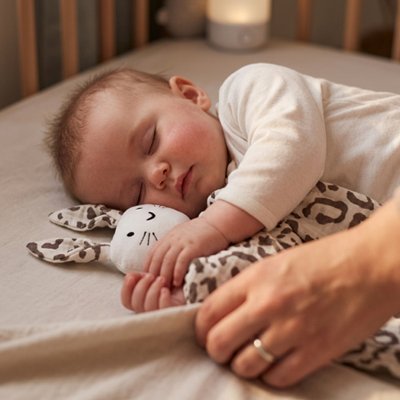 Doudou bebe  coton