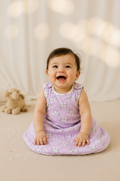 Gigoteuse-bébé-hiver-lavande-portrait