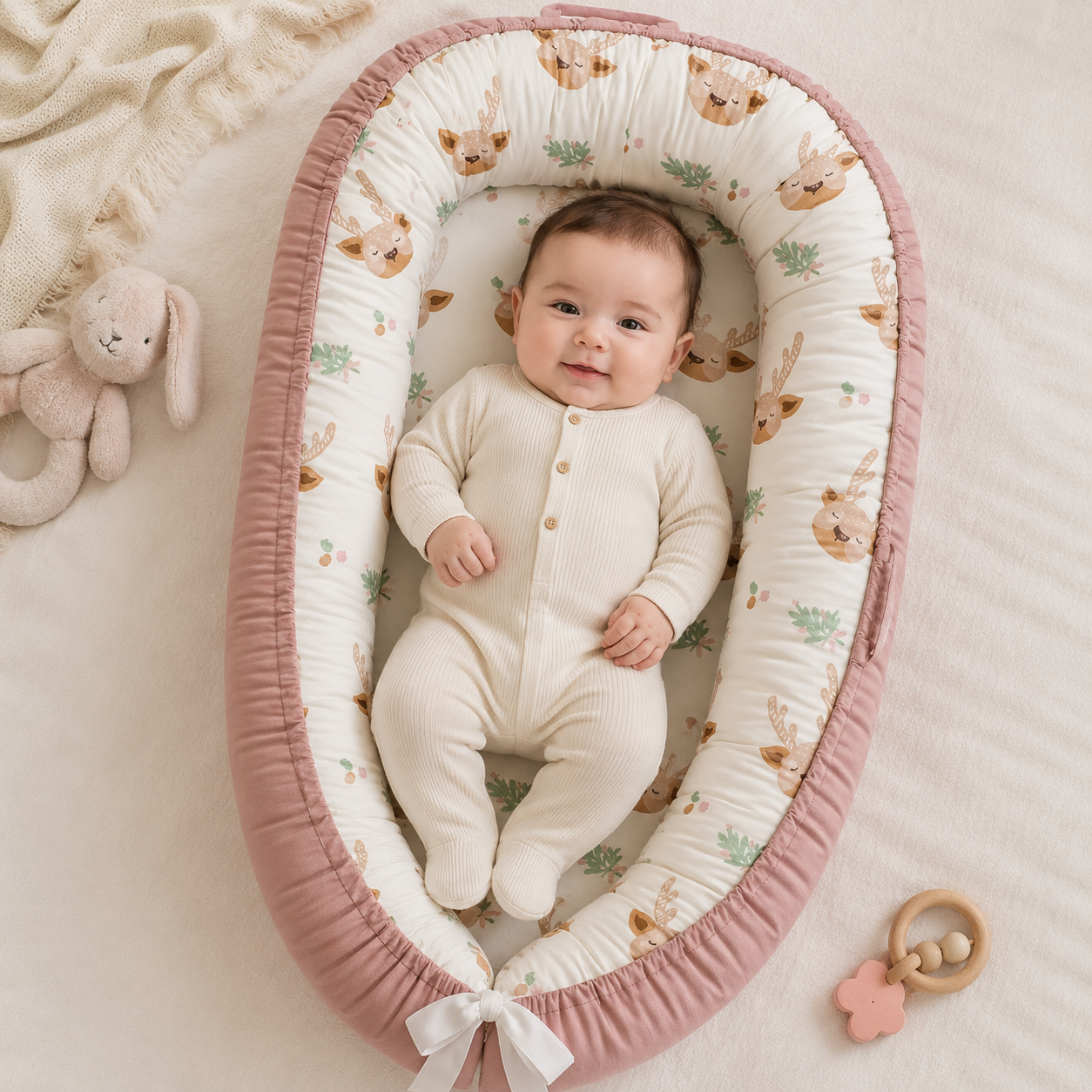 nid pour bebe clair