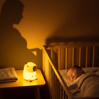 Veilleuse bébé  lucia