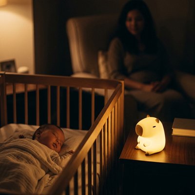 Veilleuse bébé  tuva